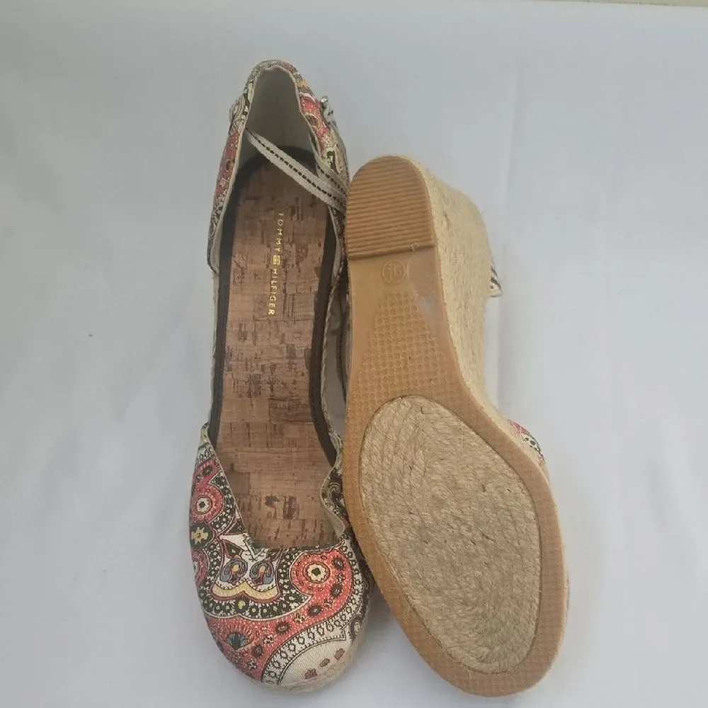 Tommy Hilfiger Multicolor Paisley Espadrilles
